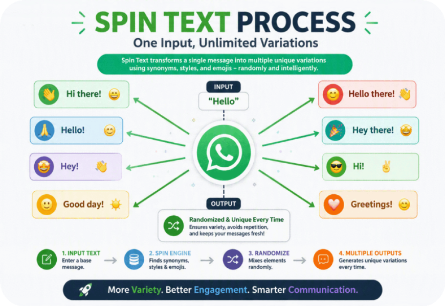 Spin Text 🔄