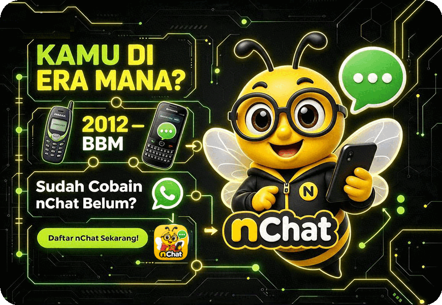 Evolusi Chat: SMS, BBM, WhatsApp hingga nChat (2026)
